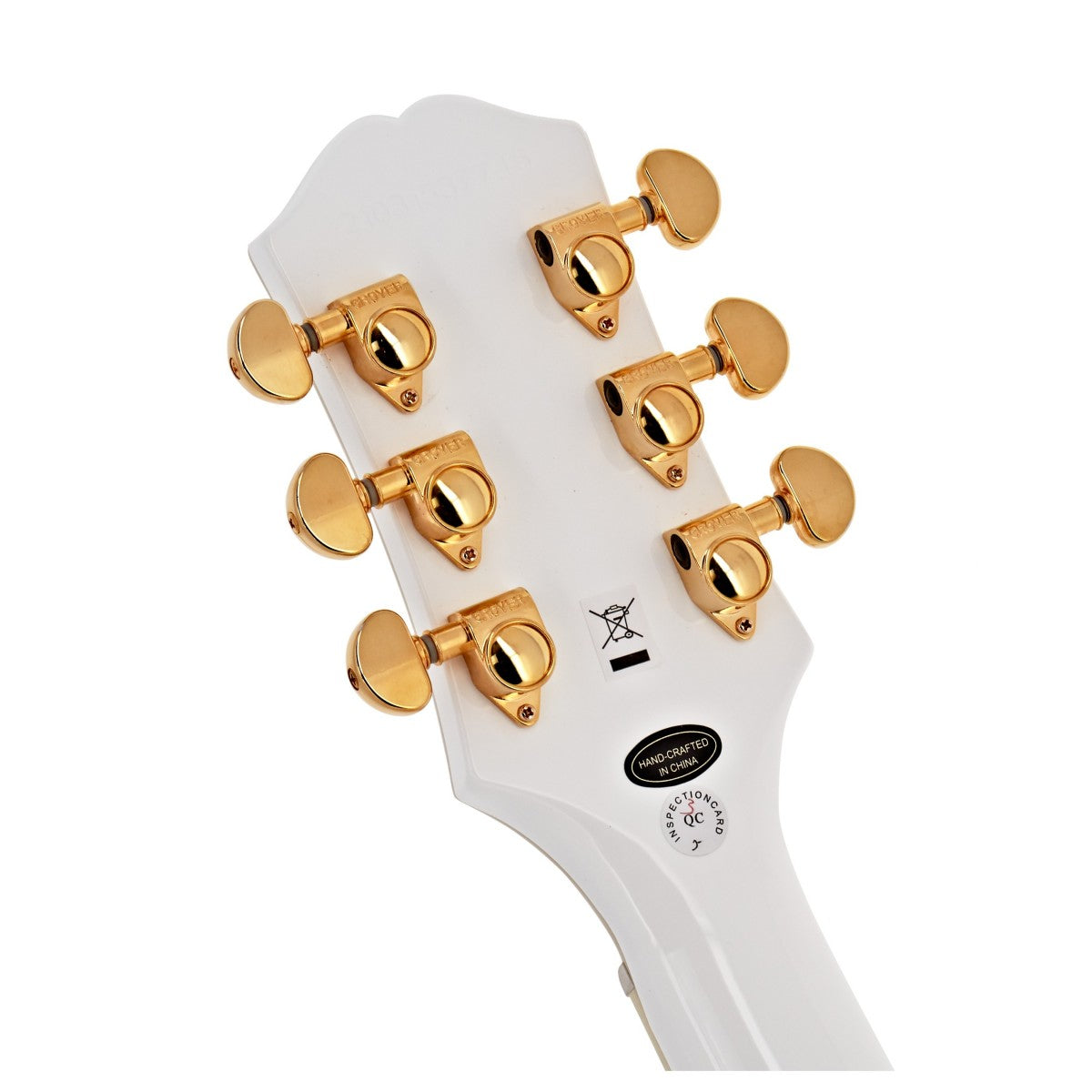 Epiphone Les Paul Custom Alpine White Electric Guitar