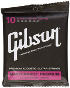 Gibson Sag-Brs10 Masterbuilt Premium 80-20 Bronze 10-47