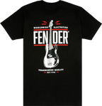 Fender T-Shirt Precision Bass Black X-Large