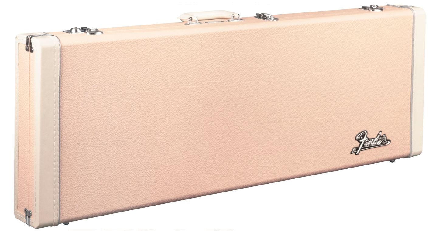 Fender Classic Series Wood Case Stratocaster Telecaster Pink
