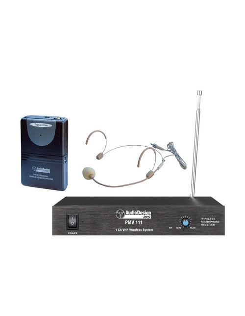 Audiodesign Pmv111BP Body Pack con Microfono ad Archetto