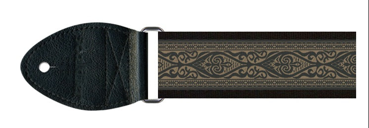 Souldier Ellington Black Tan Guitar Strap
