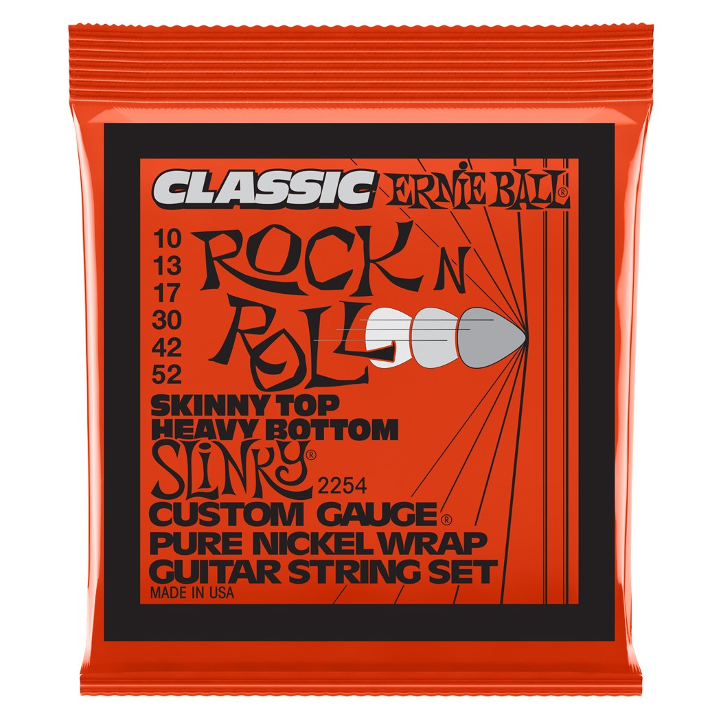 Ernie Ball 2254 Skinny Top Heavy Bottom Slinky 10-52