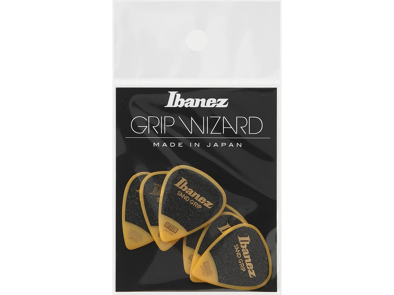 Ibanez Set of 6 Yellow Picks