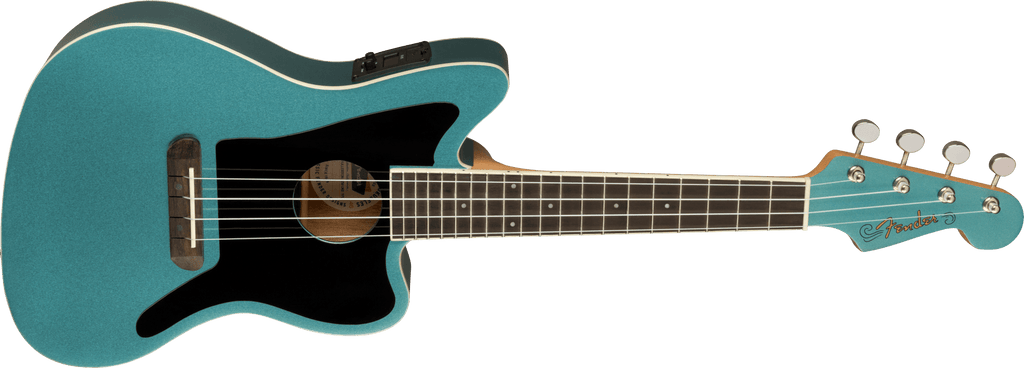 Fender Fullerton Jazzmaster Uke Concert Ukulele Tidepool