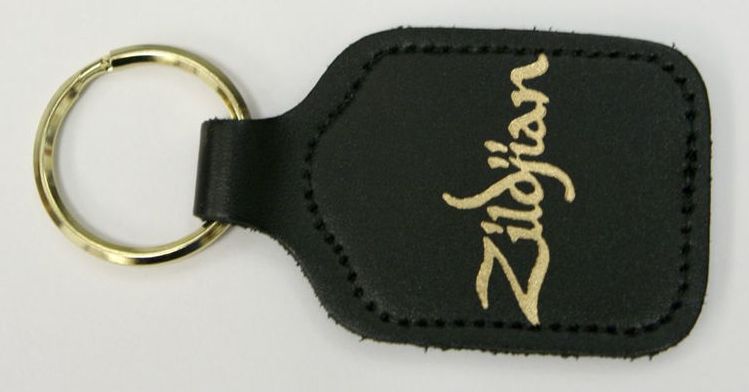Zildjian Leather Keychain