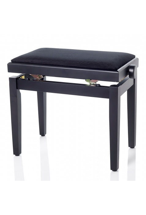 Bespeco Sg101 Panca Pianoforte E Organo Nero Satinato Cuscino Velluto