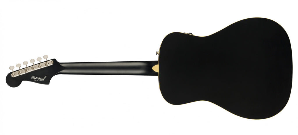 Fender Joe Strummer Campifire Matte Black Chitarra Acustica