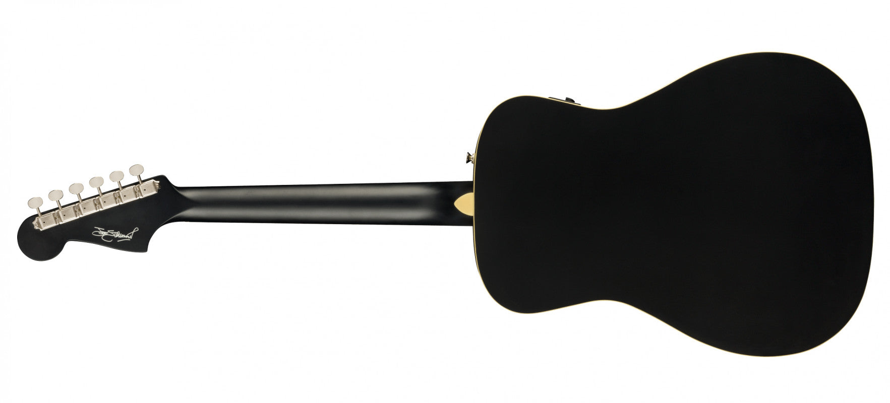Fender Joe Strummer Campifire Matte Black Chitarra Acustica