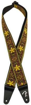 Fender Tracolla  Pasadena Woven Strap 2' Yellow Wallflower