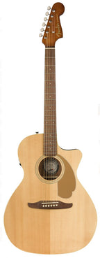 Fender Newporter Player Natural Chitarra Acustica Elettrificata