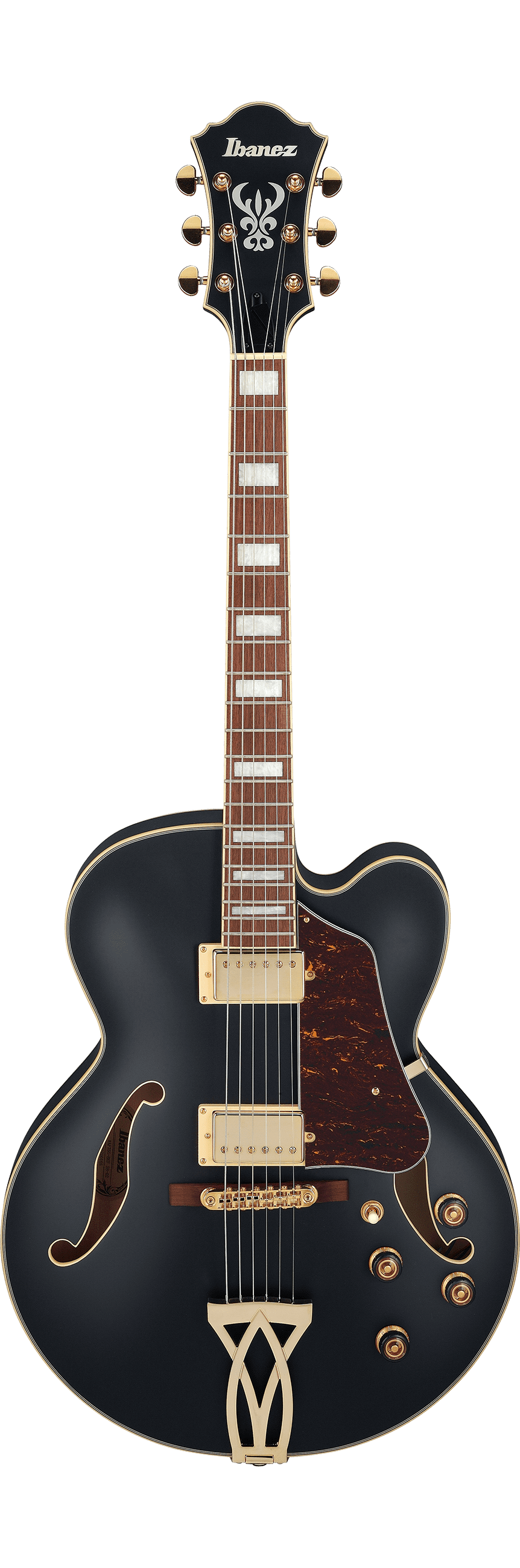 Ibanez Af75-Bs Chitarra Semiacustica Black Flat