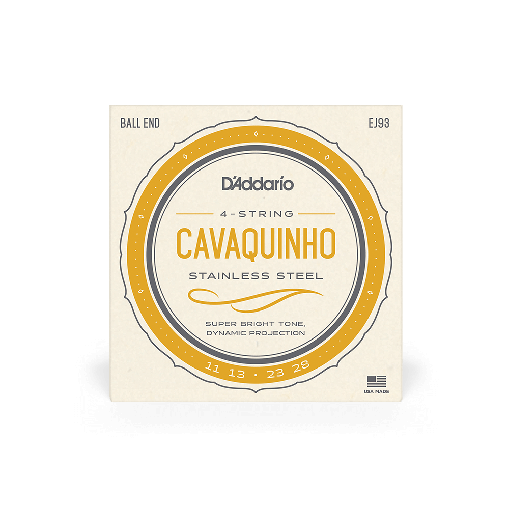D'Addario J93 Muta Cavaquinho Stainless