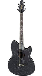 Ibanez Tcm50 Galaxy Black Open Pore Talman Double Cutaway body
