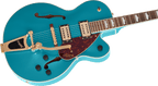 Gretsch G2410TG Streamliner Hollow Body con Bigsby Single Cut Ocean Turquoise