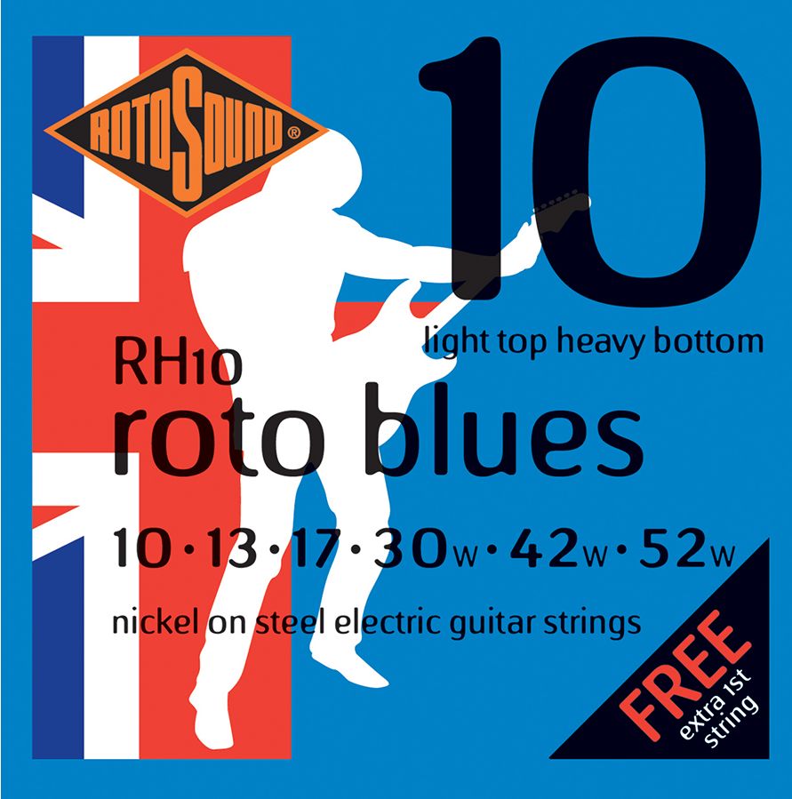 Rotosound Electric Guitar Strings 010-052