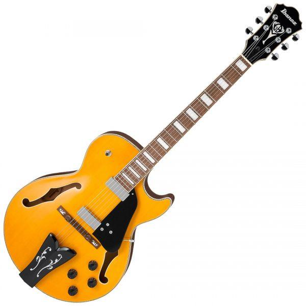 Ibanez GB10EMAA George Benson Antique Amber Semi-Hollow Guitar