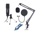 Audiodesign Pamcusb1 Microfono a Condensatore Usb Set Completo