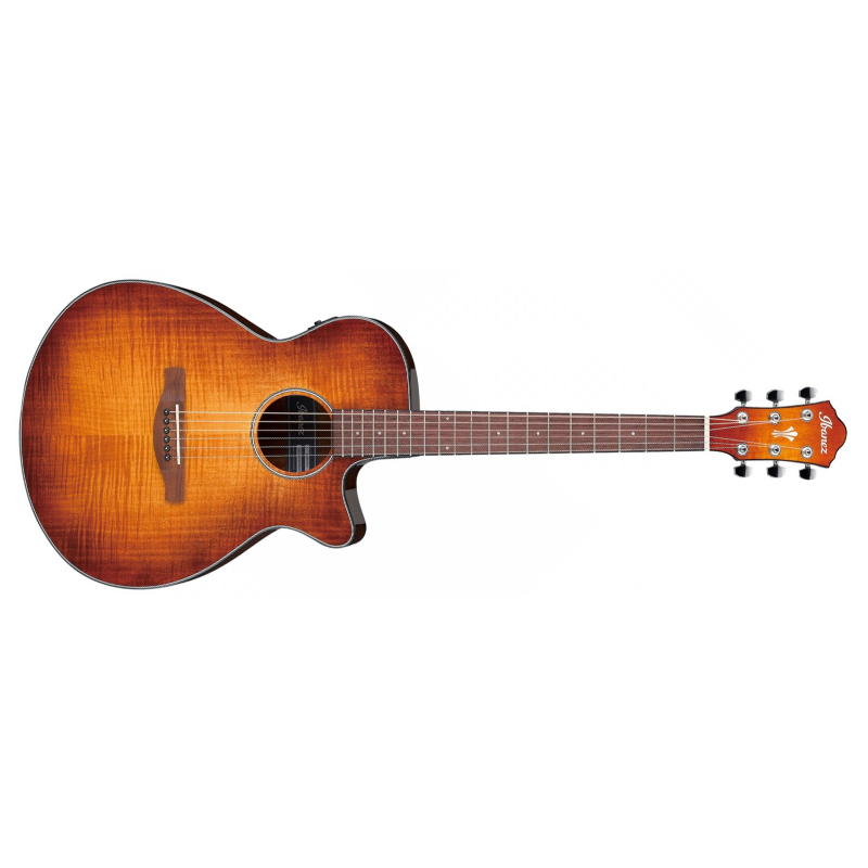 Ibanez Aeg70Vvh Chitarra Acustica Amplificata Vintage Violin High Gloss