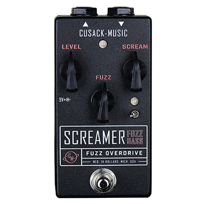 Cusack Music Screamer Fuzz Bass Pedale Effetto