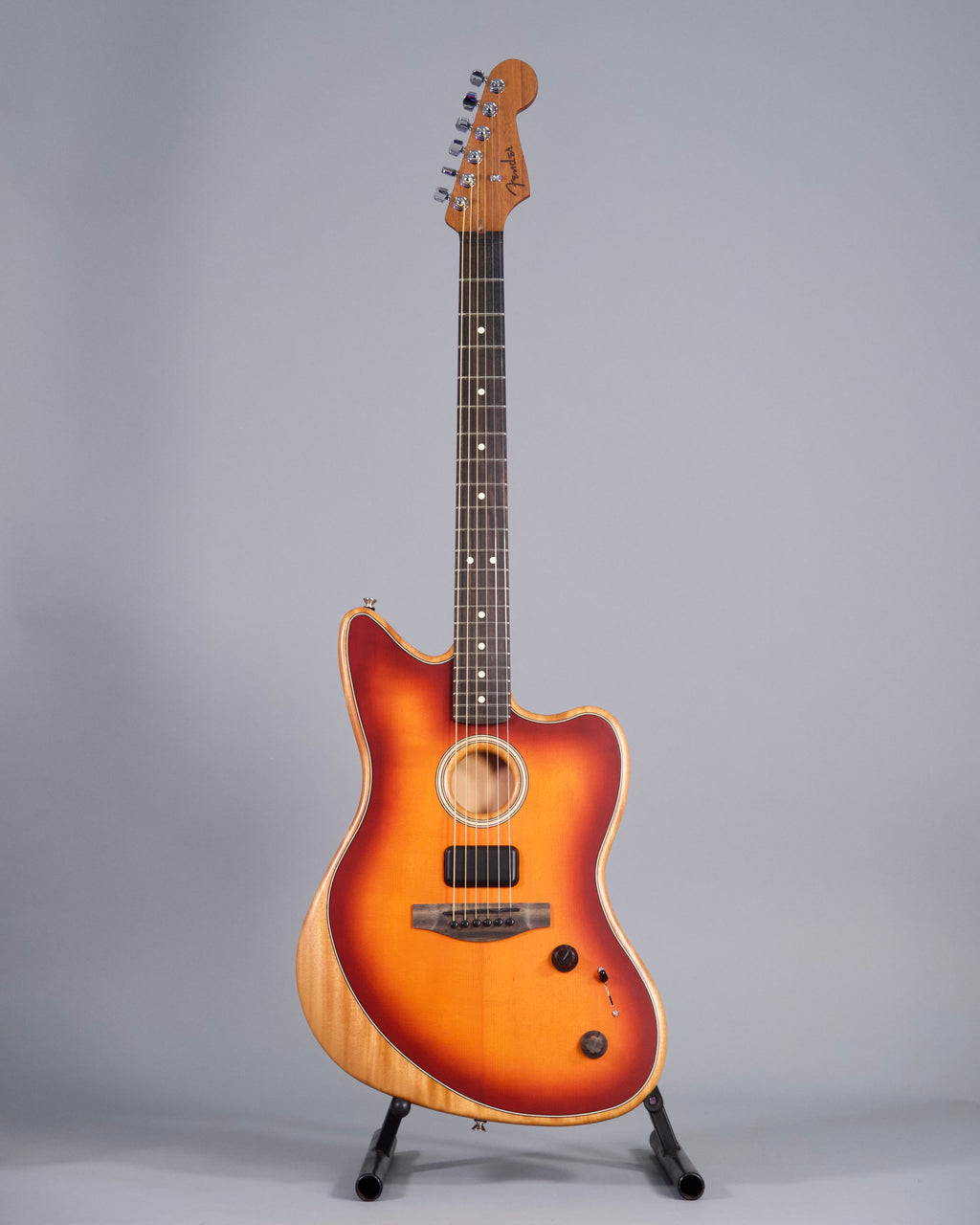 Fender American Acoustasonic Jazzmaster Tobacco Sunburst