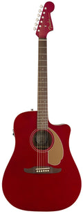 Fender Redondo Player Candy Apple Red Walnut