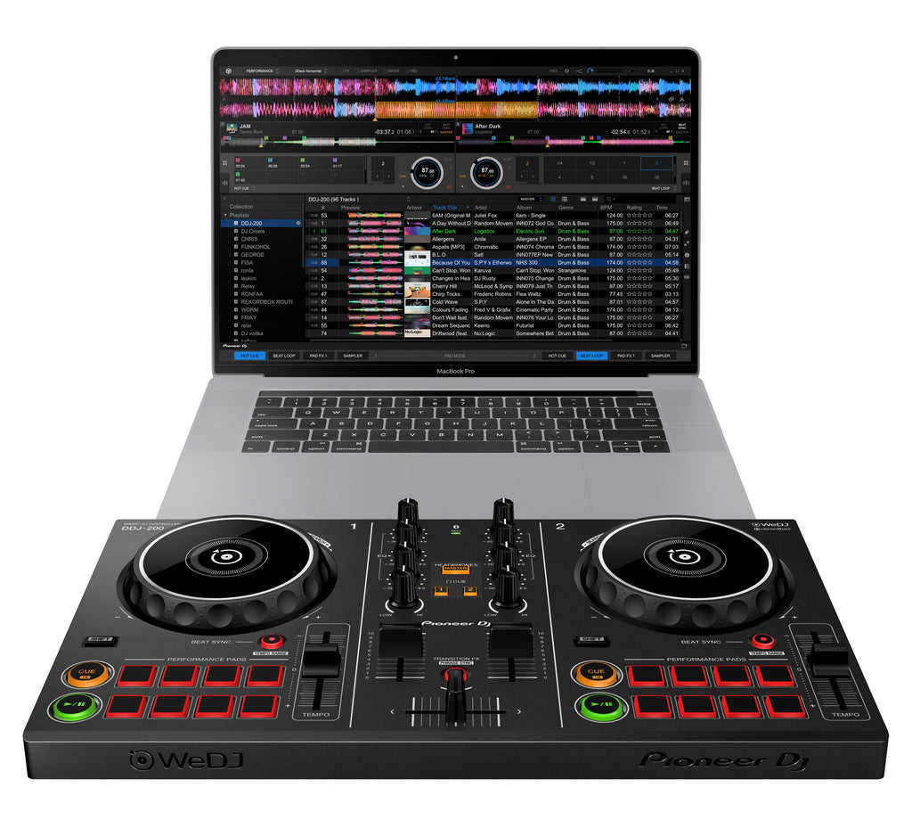 Pioneer Dj Ddj200 Consolle DJ a 2 Canali