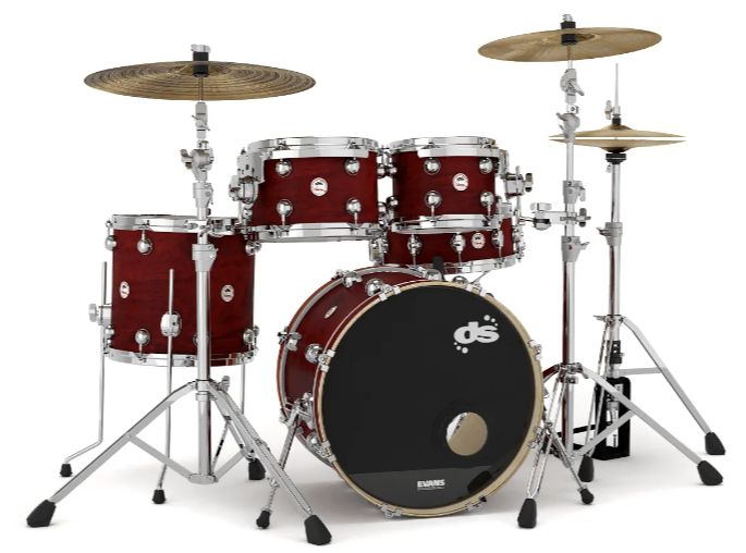 Dsdrum Batteria Venom Tour Kit Brandy Wine
