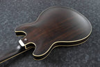 Ibanez As53Tkf Chitarra Semiacustica Transparent Black Flat