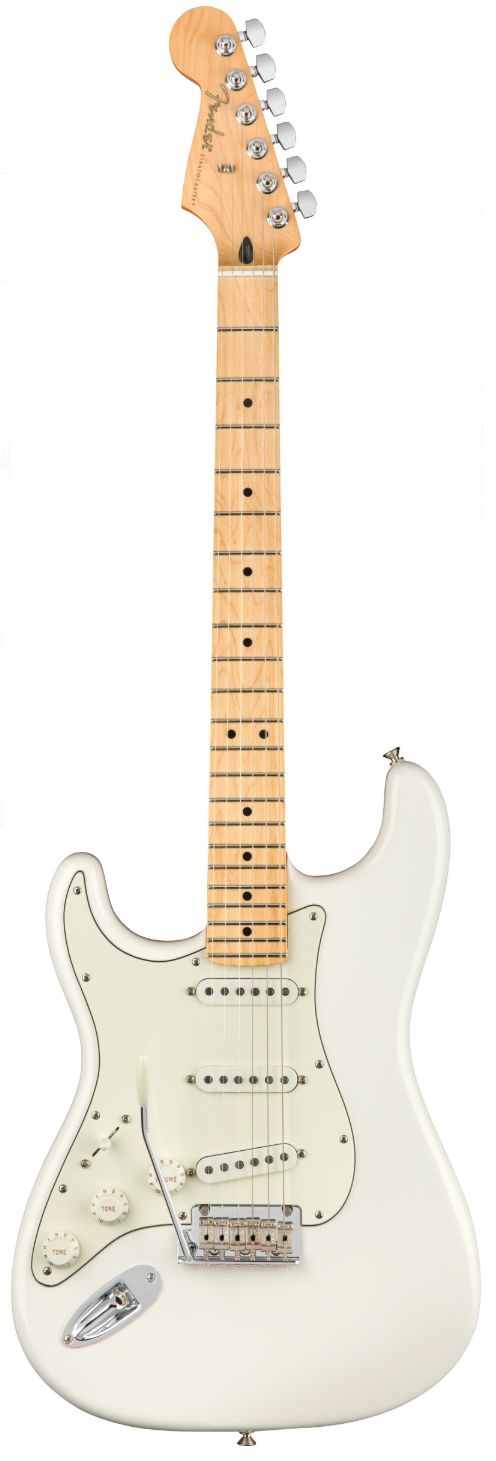 Fender Stratocaster Player Lefty Polar White Chitarra Elettrica Mancina