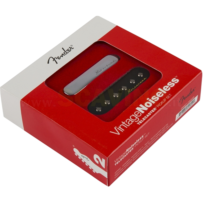 Fender Pickup Noiseless Telecaster 2 Set