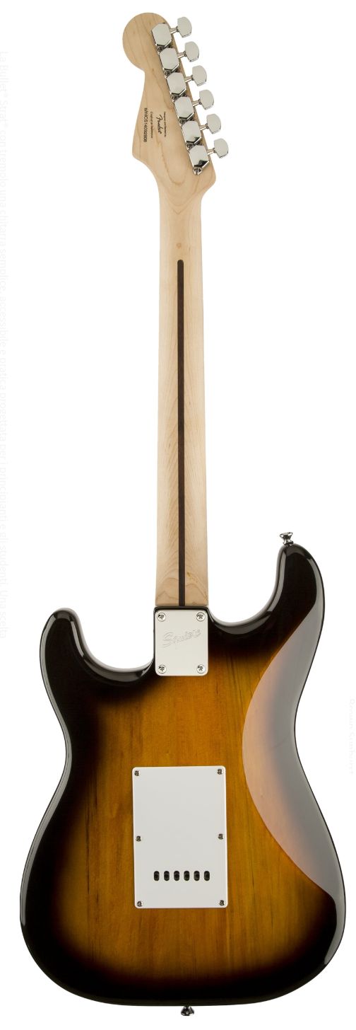 Squier Bullet Brown Sunburst con Tremolo