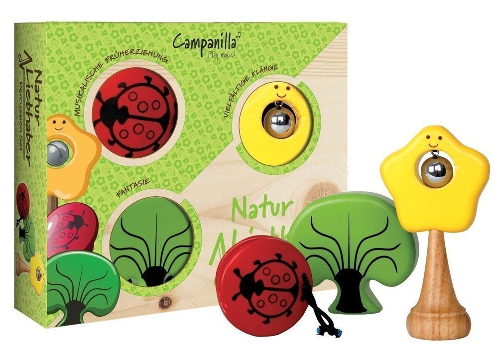 Gewa Campanilla Set Percussioni Amici Del Giardino 3 Pz.