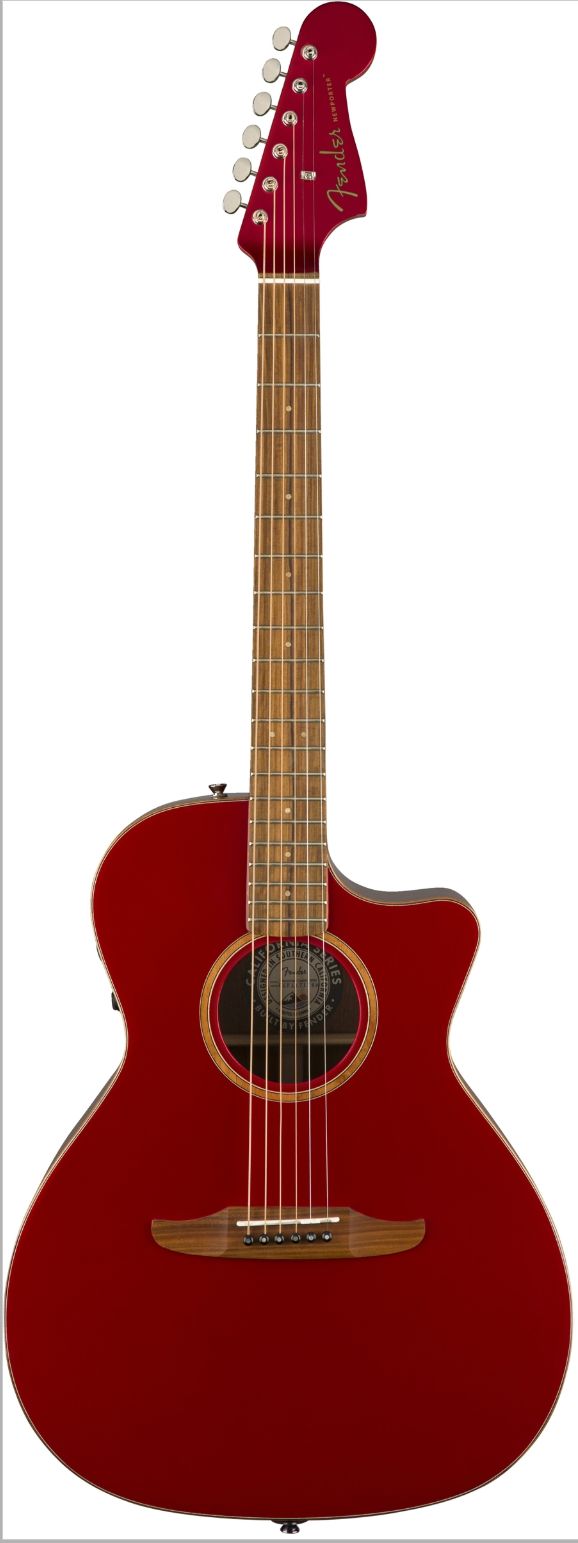 Fender Newporter Classic Hot Rod Red Metallic Con Custodia