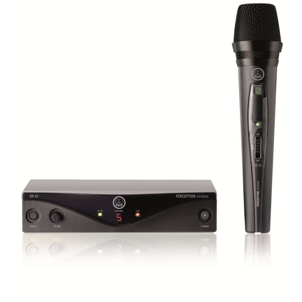 Akg Wms 45 Perception Vocal Radiomicrofono Set Completo
