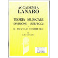 Lanaro Teoria Musicale Divisione Solfeggio