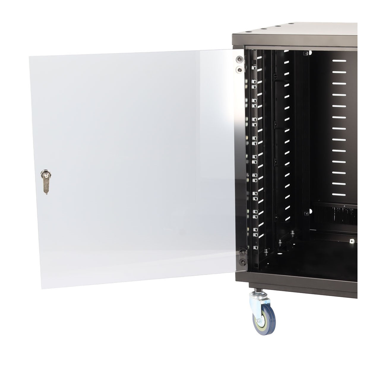 Algam Audio GD-12U Porta in Vetro con Serratura per Armadio Rack IR-12G