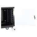 Algam Audio GD-8U Porta in Vetro con Serratura per Armadio Rack IR-8G