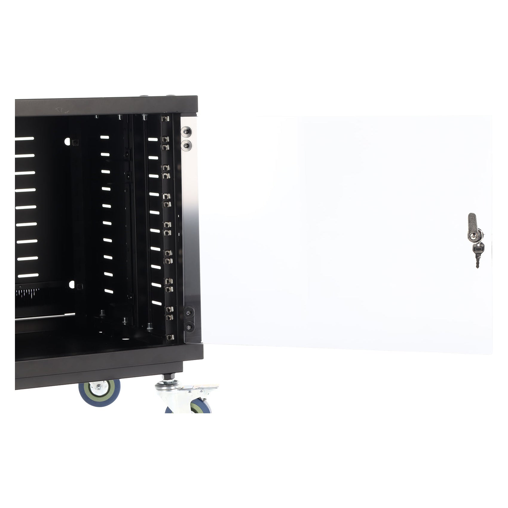 Algam Audio GD-8U Porta in Vetro con Serratura per Armadio Rack IR-8G