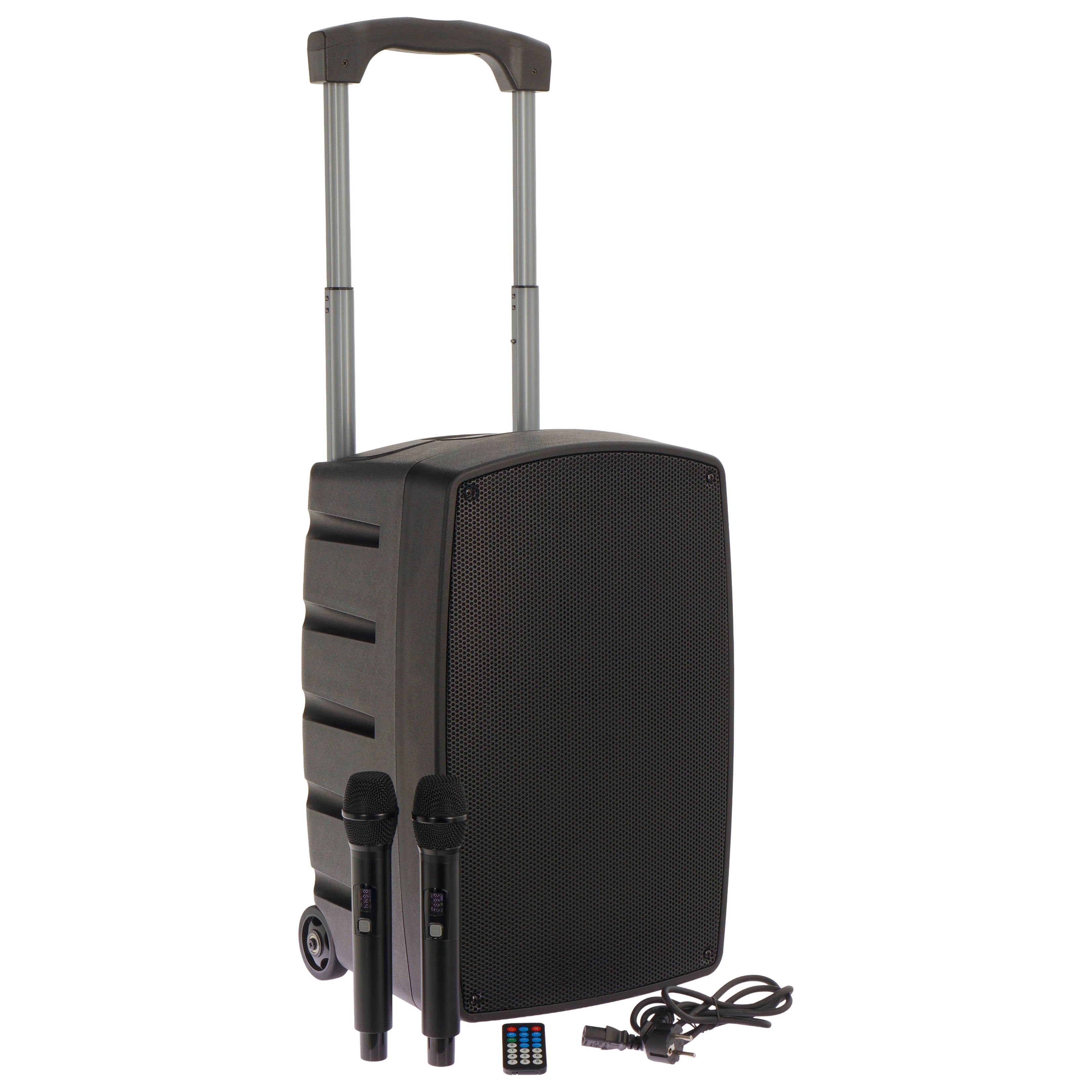 Algam Audio TR12-BT Altoparlante Portatile a Batteria con 2 Microfoni Wireless e Bluetooth