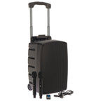 Algam Audio TR12-BT Altoparlante Portatile a Batteria con 2 Microfoni Wireless e Bluetooth