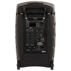 Algam Audio TR12-BT Altoparlante Portatile a Batteria con 2 Microfoni Wireless e Bluetooth