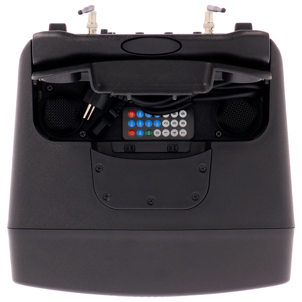 Algam Audio TR12-BT Altoparlante Portatile a Batteria con 2 Microfoni Wireless e Bluetooth