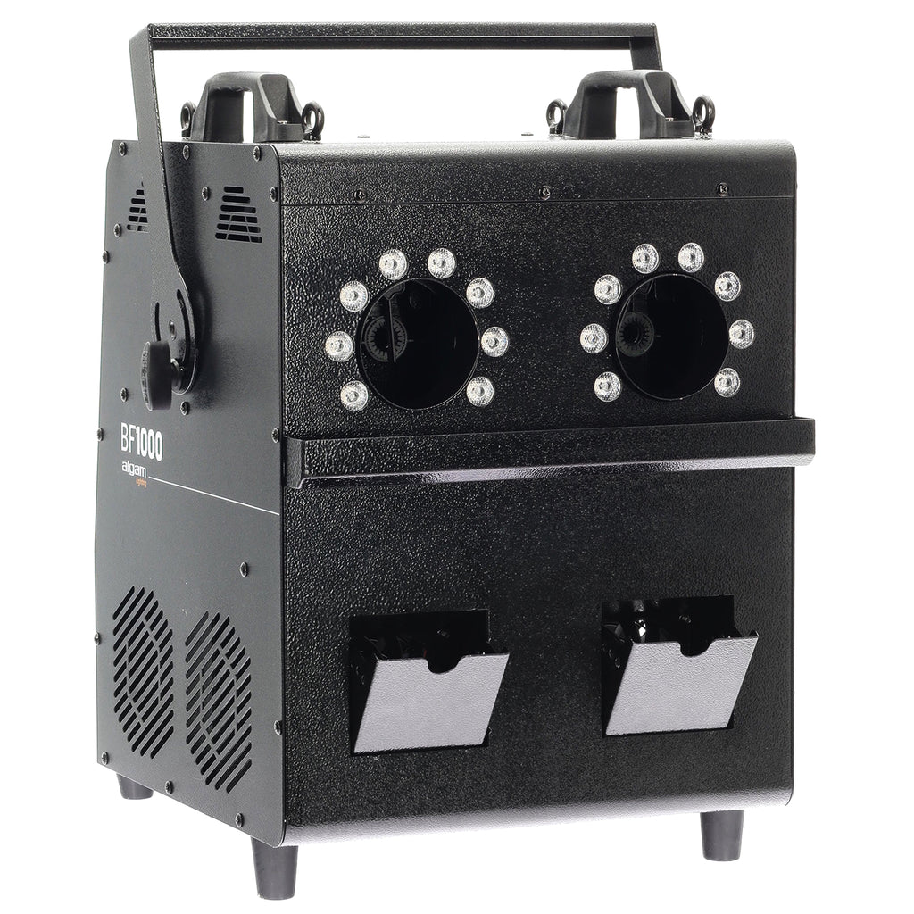 Algam Lighting BF1000 Macchina Bolle con Fumo da 1000W con Led RGB