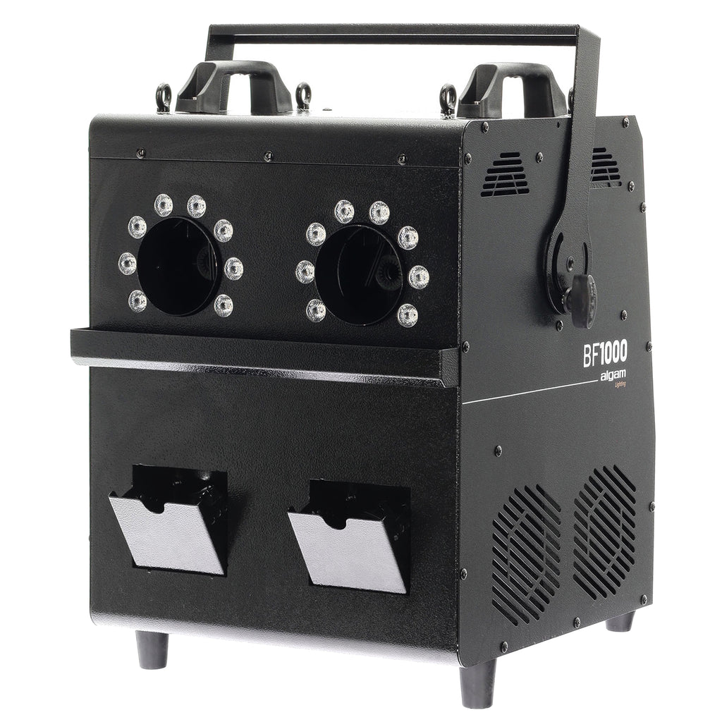 Algam Lighting BF1000 Macchina Bolle con Fumo da 1000W con Led RGB