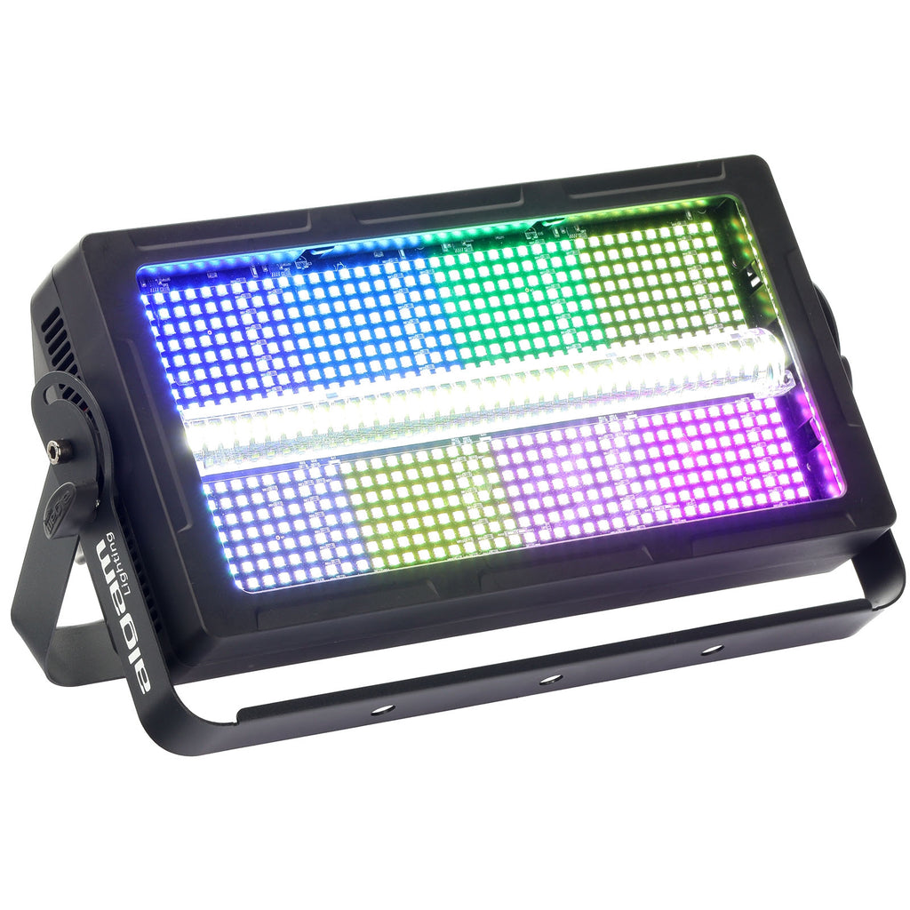 Algam Lighting BLZ-STROBE Proiettore Led Ibrido Wash 8 Zone RGBW e Strobo 8 Zone