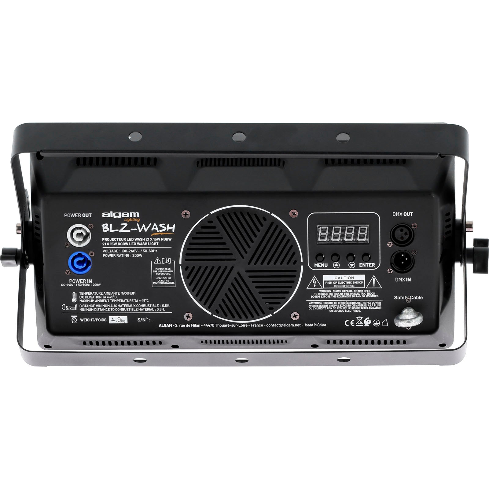 Algam Lighting BLZ-WASH Proiettore Wash Led 21x12W RGBW