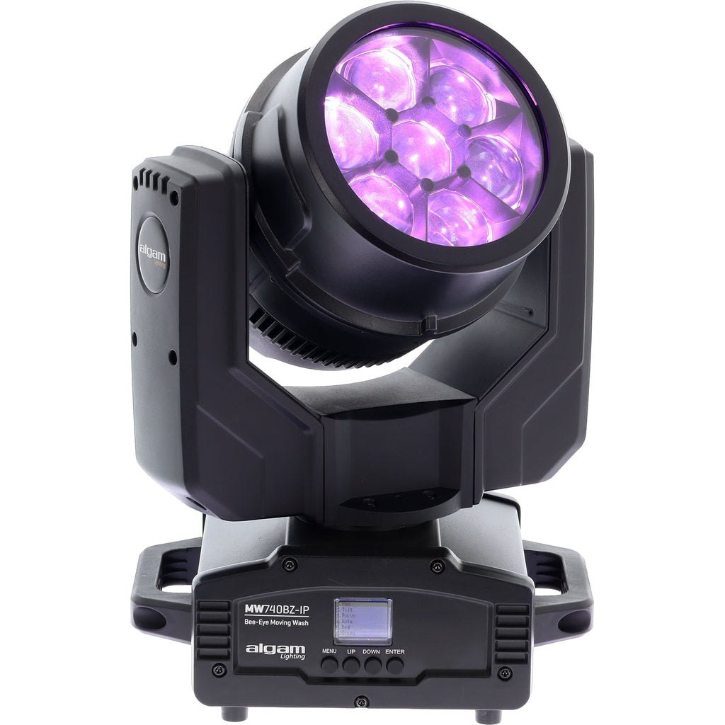 Algam Lighting MW740BZ-IP Testa Mobile Wash Led 7x40W RGBW - IP65