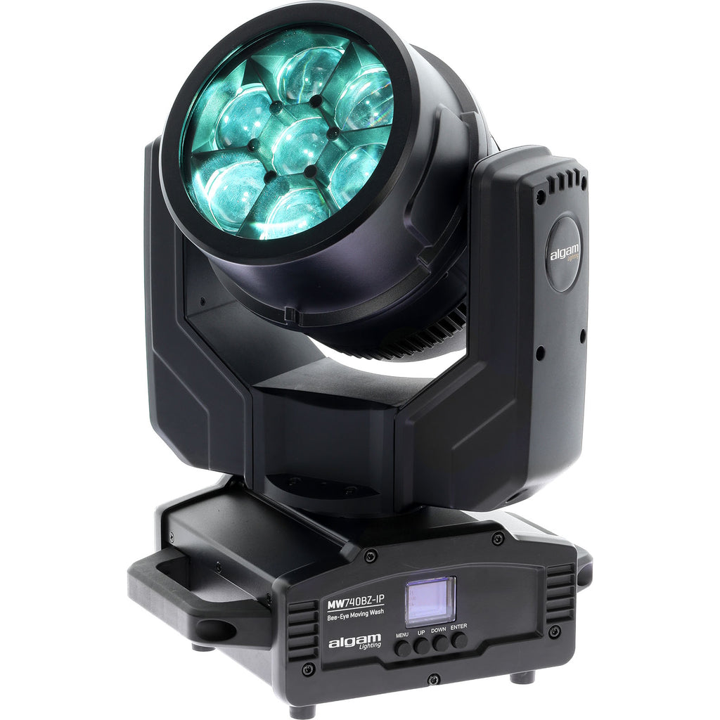 Algam Lighting MW740BZ-IP Testa Mobile Wash Led 7x40W RGBW - IP65
