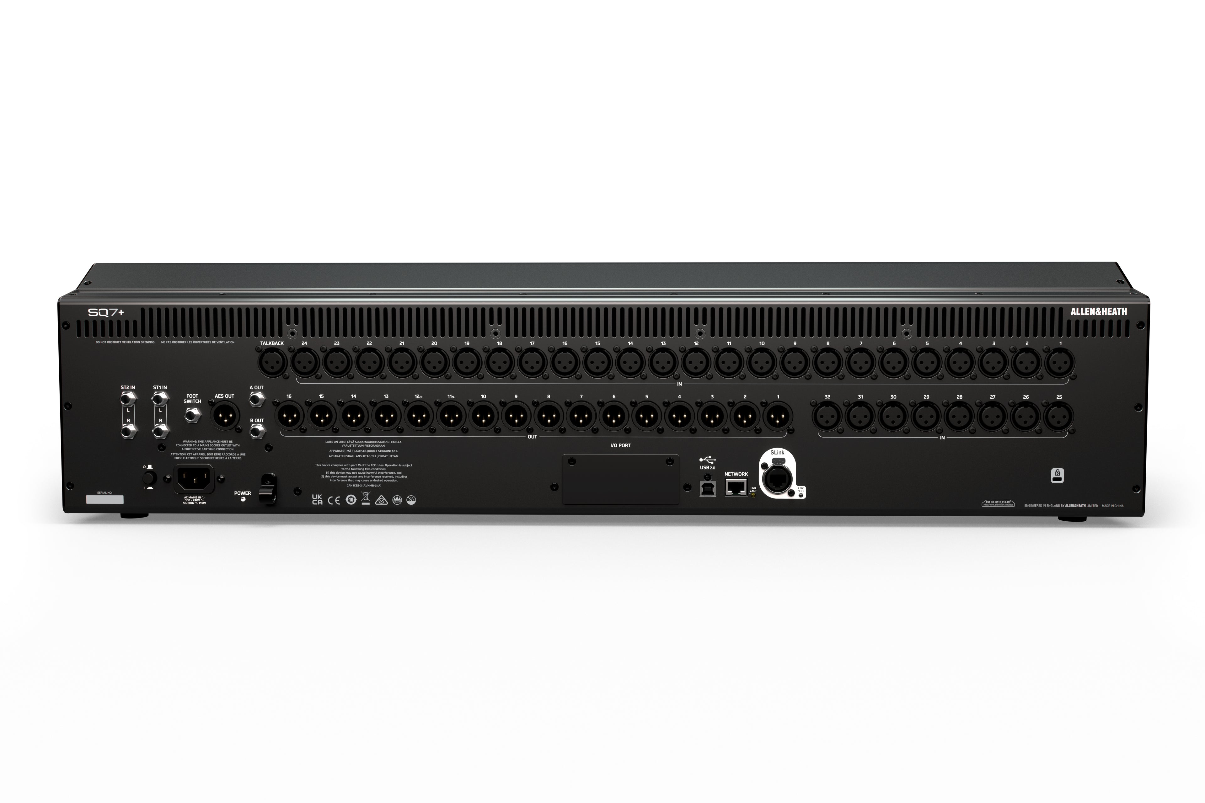 Allen & Heath A&H SQ 7+ mixer digitale